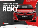 TOYOTA YARIS- AVAILABLE FOR RENT 